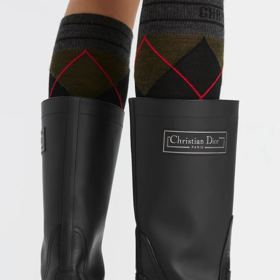 Dior black boots