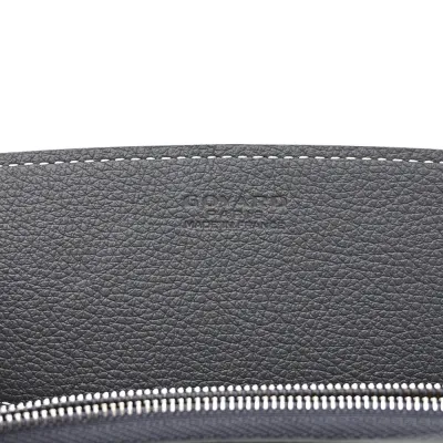 Goyard Rouette Structure PM Grey Goyardine Canvas Silver Hardware