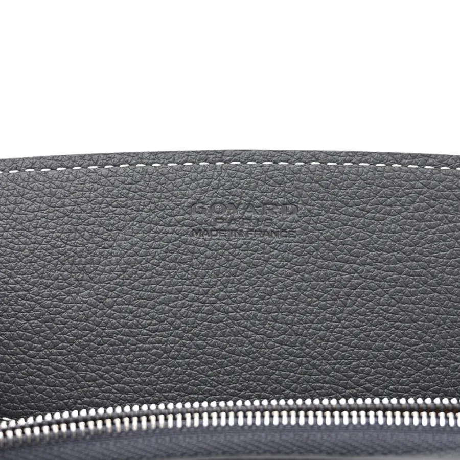 Goyard Rouette Structure PM Grey Goyardine Canvas Silver Hardware