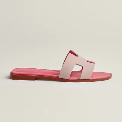 HERMES Oran pink Slippers