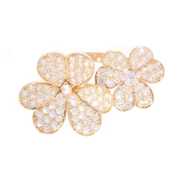 Van Cleef & Arpels Frivol Entre Le Door Ring Size 52/#12