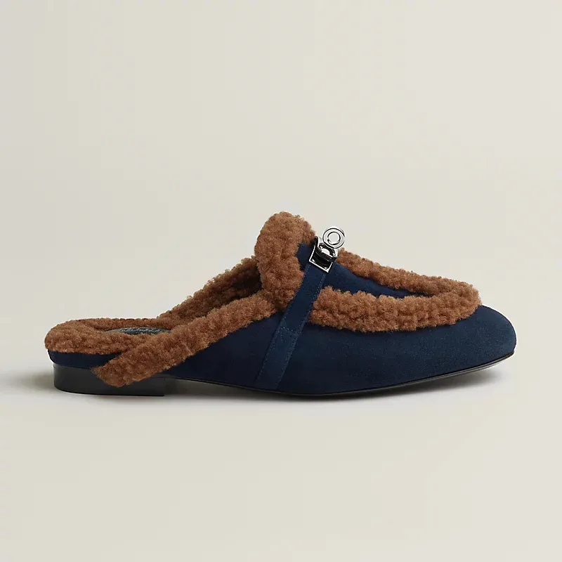 HERMES Oz Mule Slippers