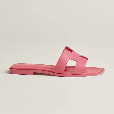 HERMES Oran pink Slippers