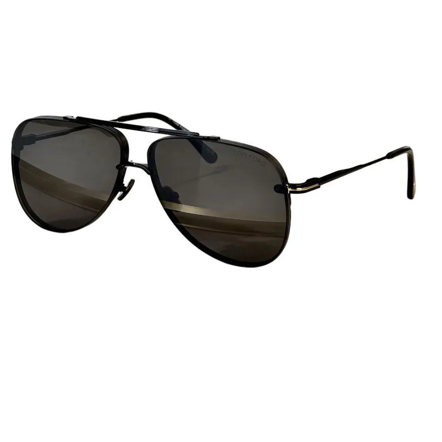 Tom Ford Pilot glasses green/brown/tawny/eggplant/black color Size 62-12 -145