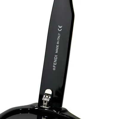 Fendi glasses black/black brown/brown/brown monogram color Size 52-23-142