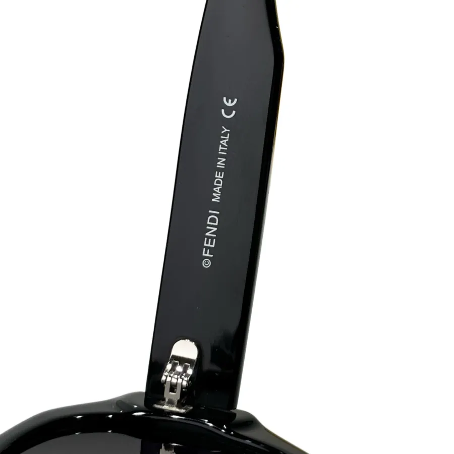 Fendi glasses black/black brown/brown/brown monogram color Size 52-23-142