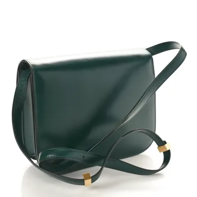 Celine Medium Classic Box Medium Flap Bag Amazone Box Calfskin Leather Gold Hardware