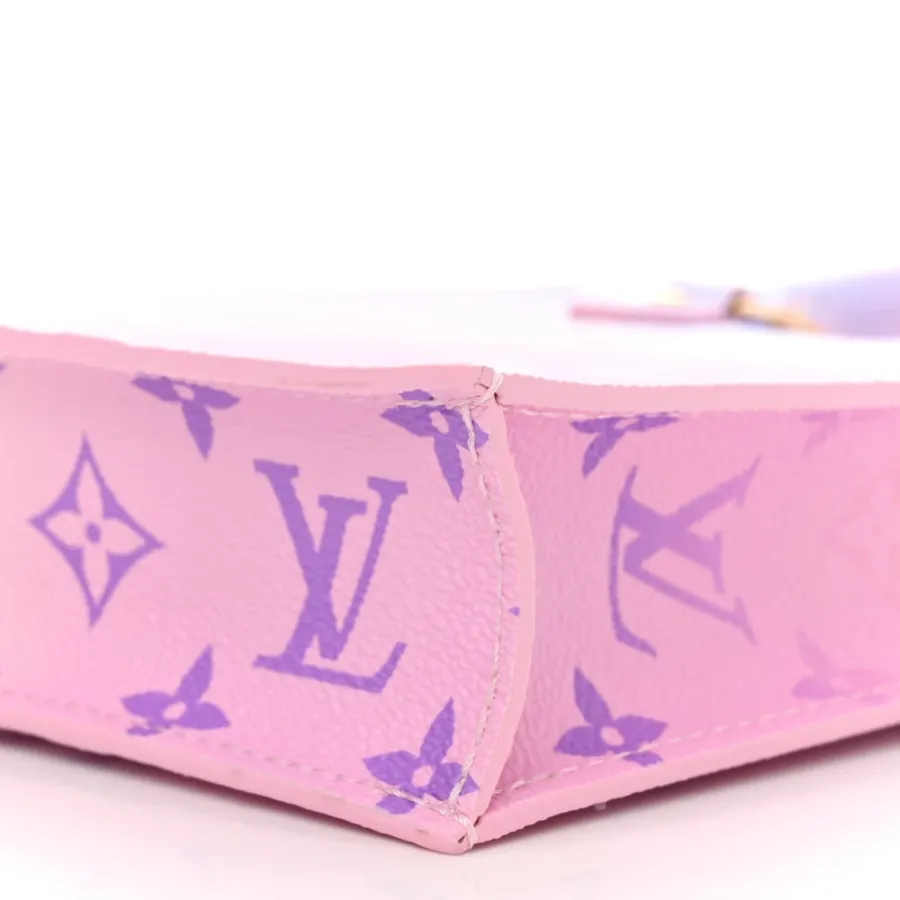 Louis Vuitton Spring in the City Petit Sac Plat PM Sunrise Pastel Giant Monogram Canvas