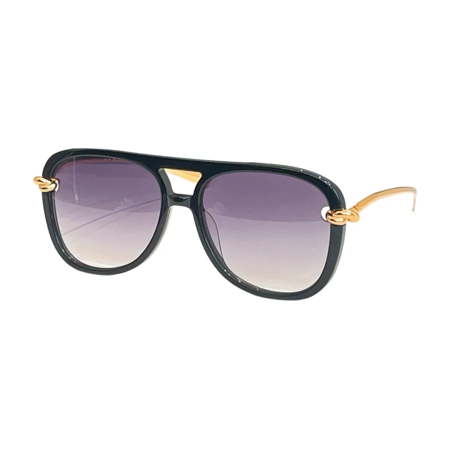 Bottega Veneta Pilot glasses black gold/orange black/brown leopard/rust leopard/white/eggplant/brown red/blue orange color Size 56口16-145