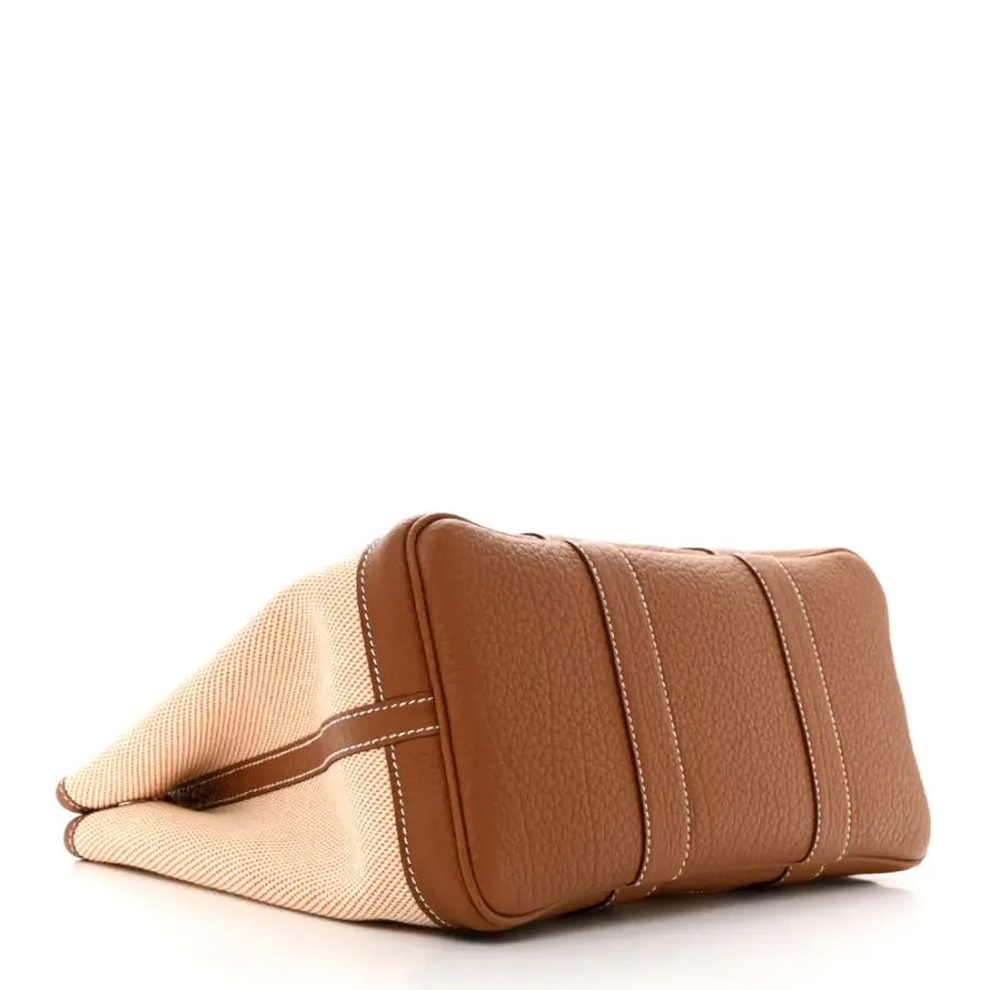 Hermès Garden Party 30 TPM Brown Toile & Negonda Leather