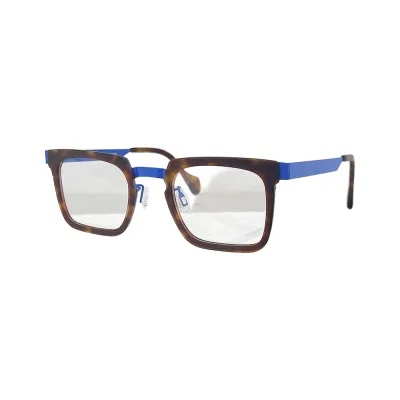 Valentino square frame glasses grey leopard/yellow leopard/brown leopard color Size 48口25-148
