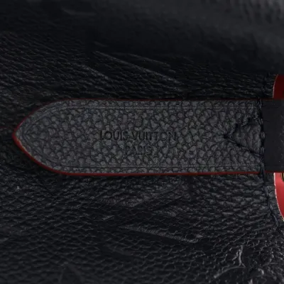Louis Vuitton NeoNoe MM Marine Rouge Empreinte Leather