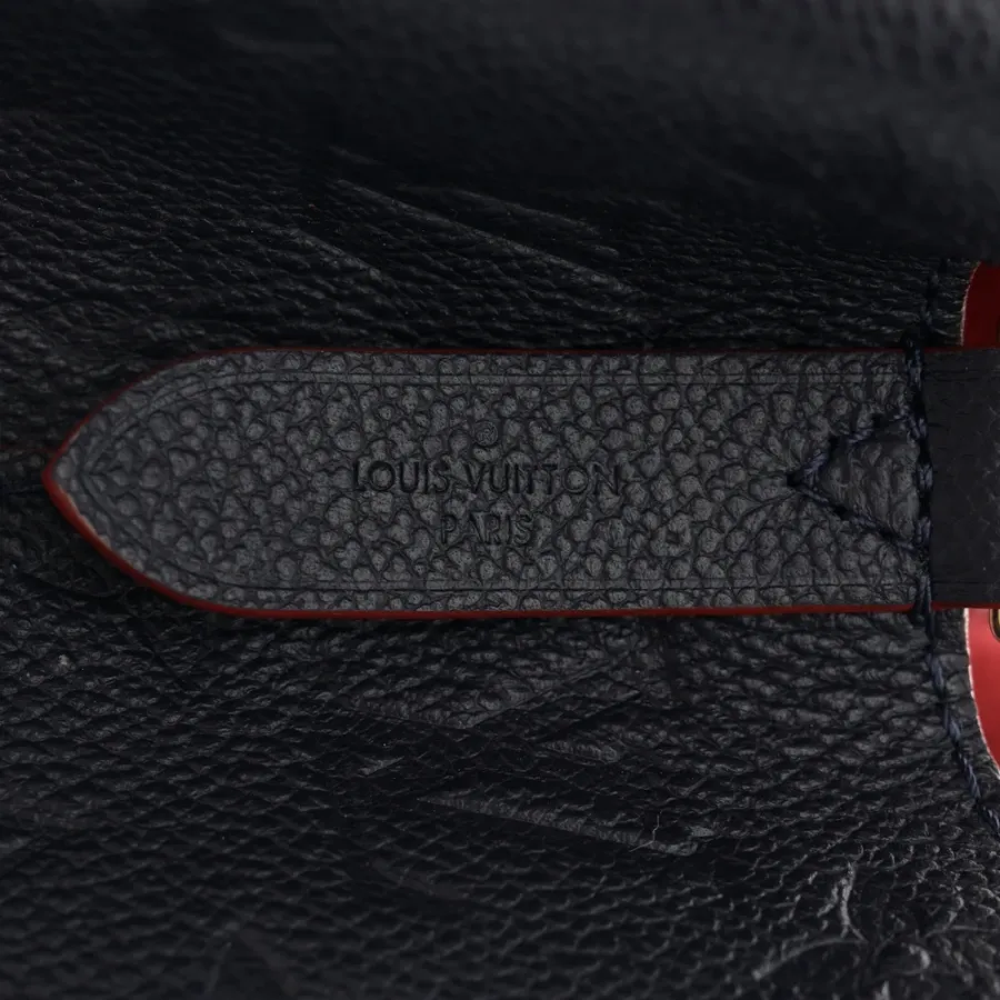Louis Vuitton NeoNoe MM Marine Rouge Empreinte Leather