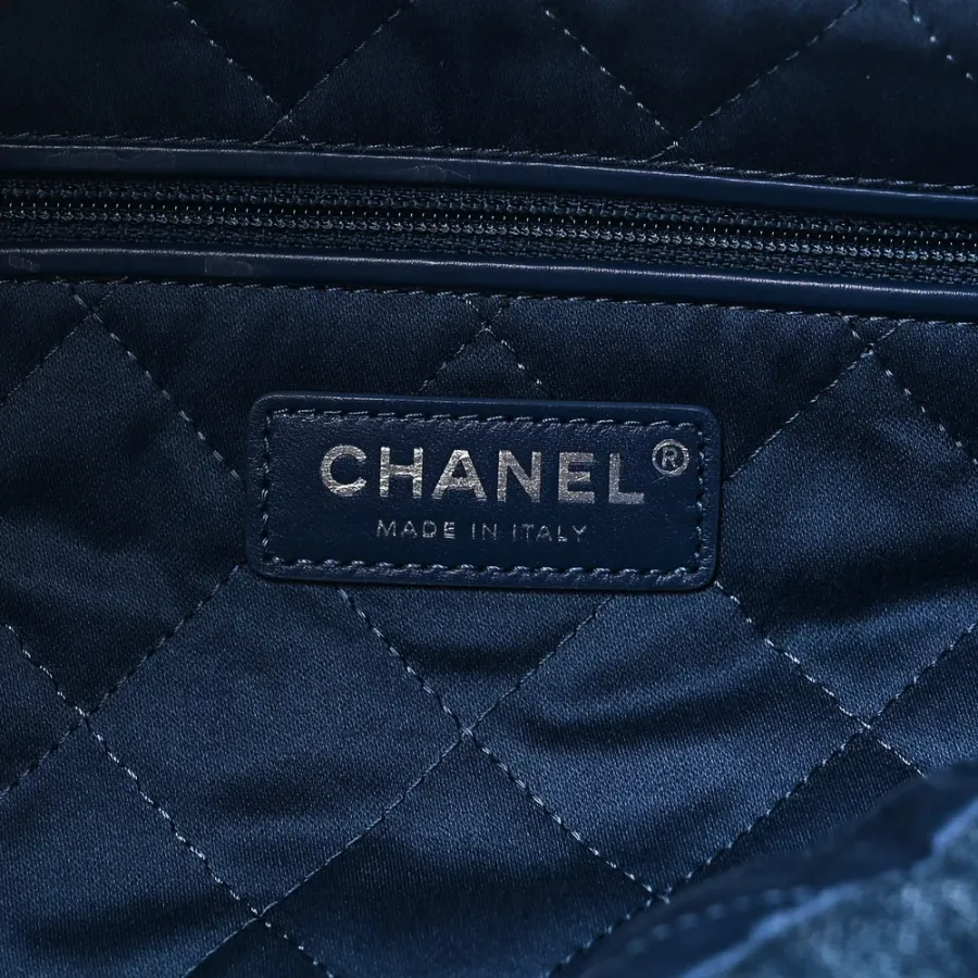 Chanel 22 Blue Denim Handbag – Luxury  Quality
