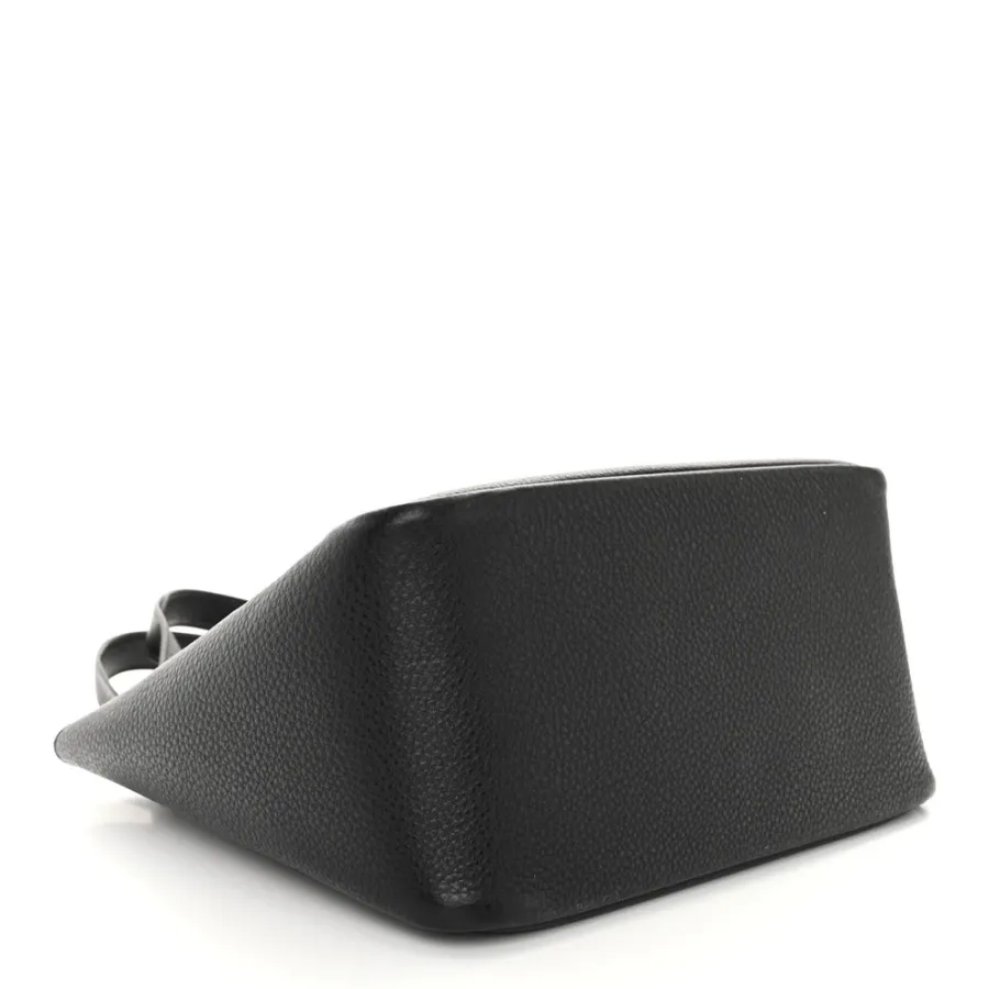 Prada Medium Dynamique Tote Black Vitello Daino Leather