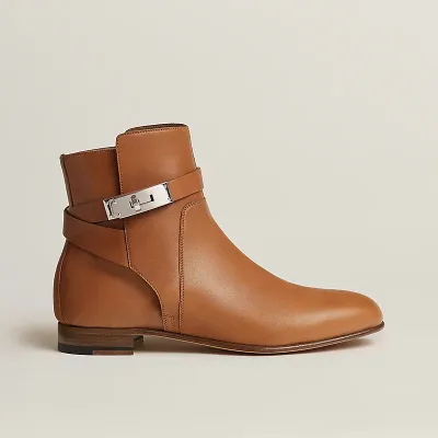 HERMES Neo Brown ankle boots