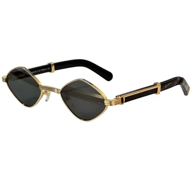Cartier glasses black/black brown/blue/green/brown/black gold color Size 51-22-145