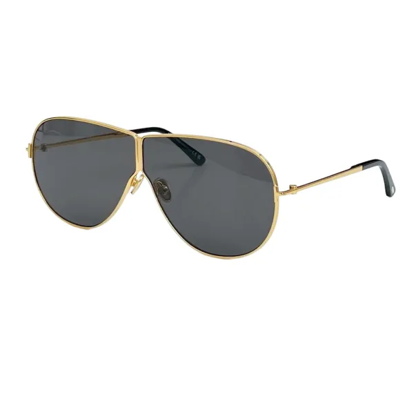 Tom Ford Pilot glasses purple/lime green/yellow/black gold/black silver/brown silver color Size 71口3-135 - Image 5