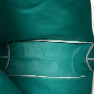 Goyard Saint Louis Claire Voie PM White Opaline Goyardine Canvas