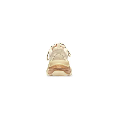 BALENCIAGA TRIPLE S CLEAR SOLE Beige  Sneakers