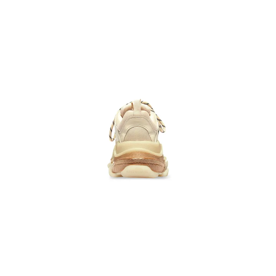 BALENCIAGA TRIPLE S CLEAR SOLE Beige  Sneakers
