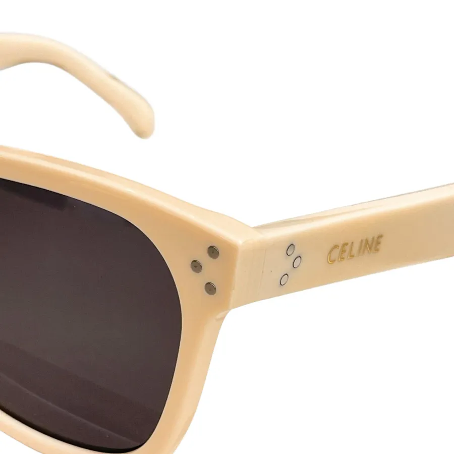 Celine square frame glasses beige/teal/black/marine green/white/leopard color Size 54口19-145