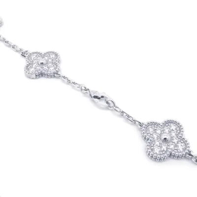 Van Cleef & Arpels Vintage Alhambra long necklace 20 motifs