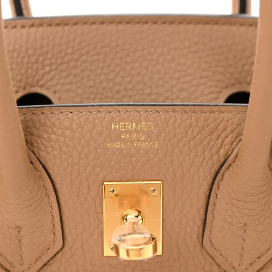 Hermès Birkin 25 Chai Togo Leather Gold Hardware