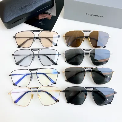 Balenciaga Pilot glasses black/black gold/black silver/transparent black/brown/tawny black/grey black/transparent gold color Size 61-15-145