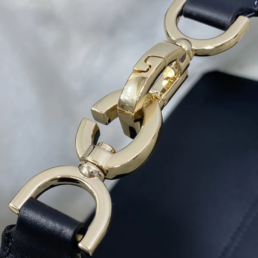 Dior Medium Dior Toujours Bag In White And Black Macrocannage Calfskin With Light Gold Hardware