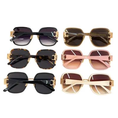 Celine square frame glasses eggplant/leopard/tawny/pink/black gold/ivory color Size 57口17-142