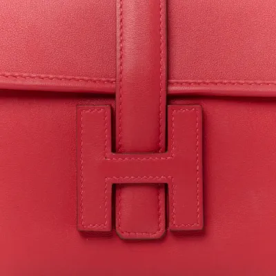 Hermès Jige Elan 29 Clutch Rouge Tomate Swift Leather