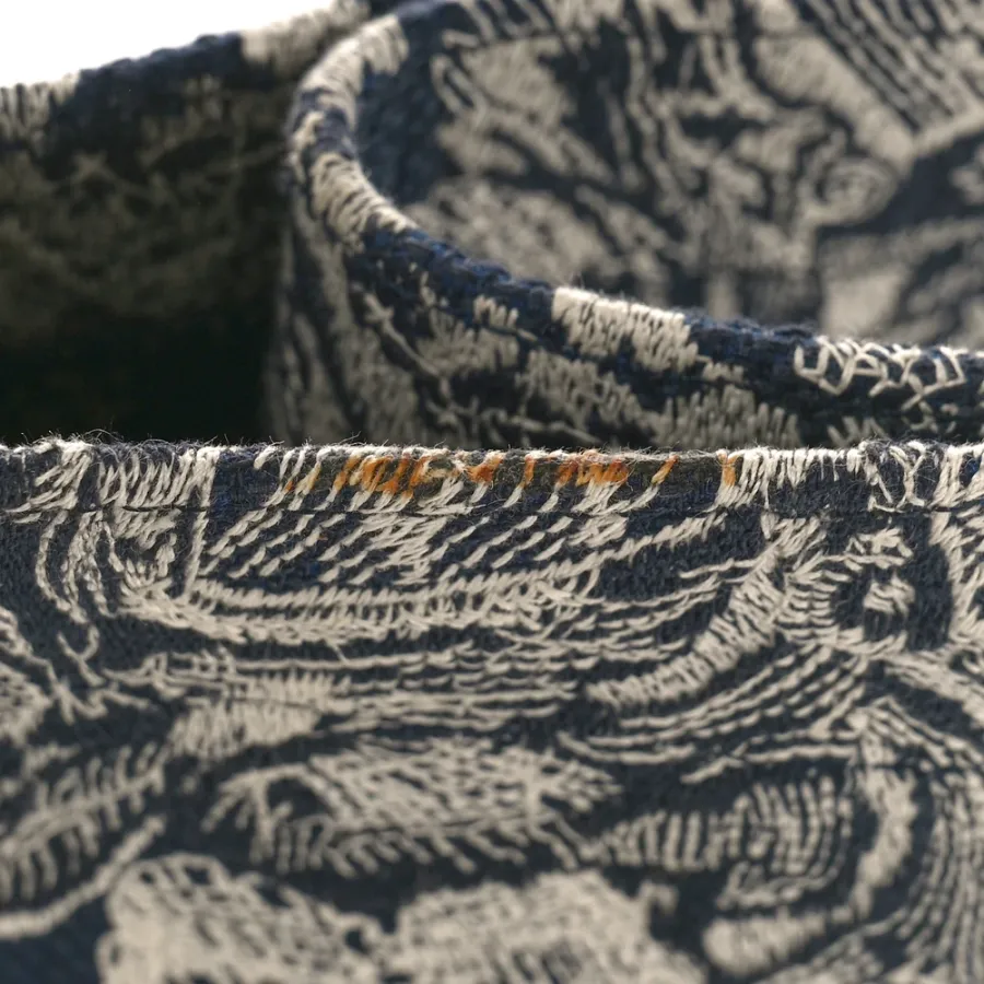 Dior Large Toile De Jouy Dioriviera Book Tote Blue Reverse Embroidered Canvas