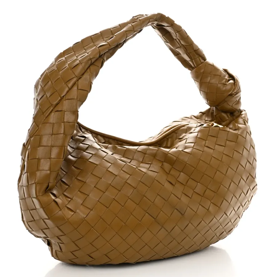 Bottega Veneta Small Intrecciato Jodie Acorn Nappa Leather