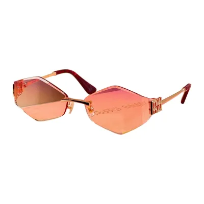 Miu Miu glasses red/purple/pink/brown/purple orange color Size 61口17-128