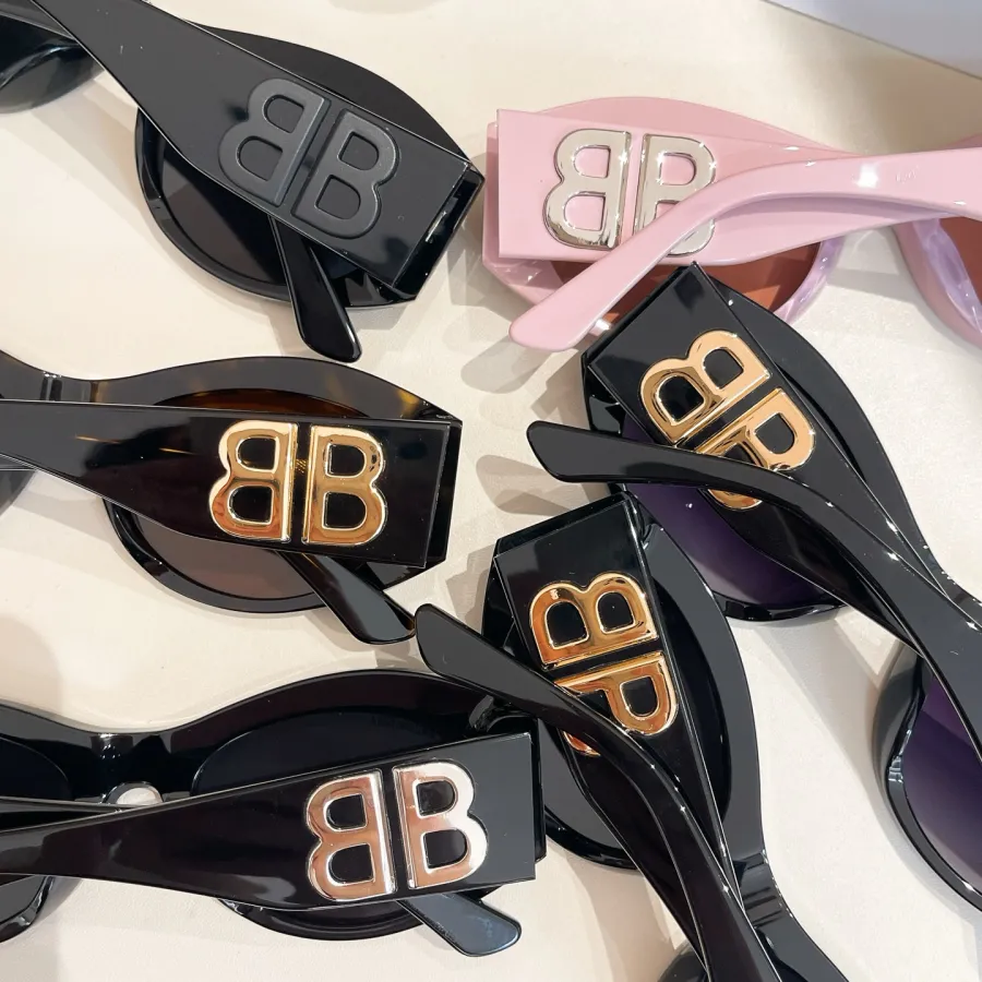 Balenciaga glasses pink/black/leopard/black gold/black silver/eggplant color Size 54口21-145