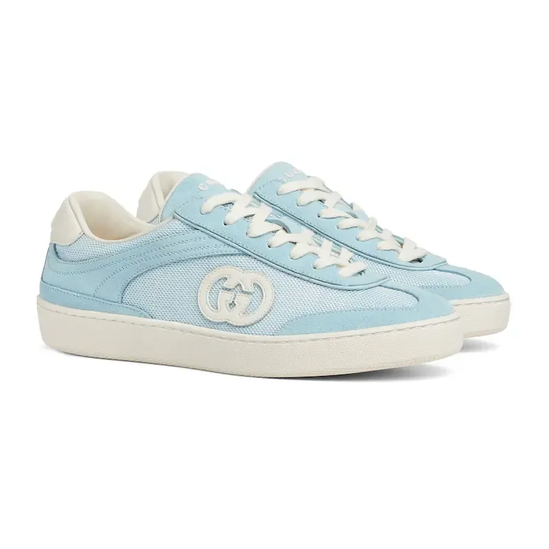 Gucci Ladies' double G sneakers blue Sneakers