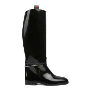 Gucci black long boots