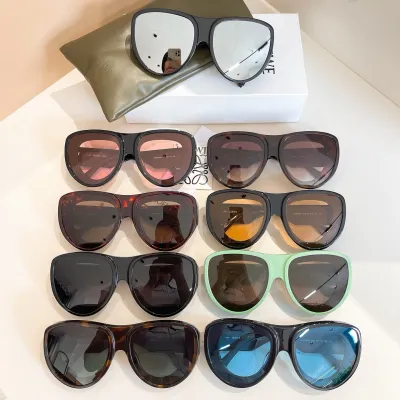 Loewe glasses black/black blue/black red/mirrored black/black orange/leopard brown/leopard green/leopard red/mint color Size 61口16-140
