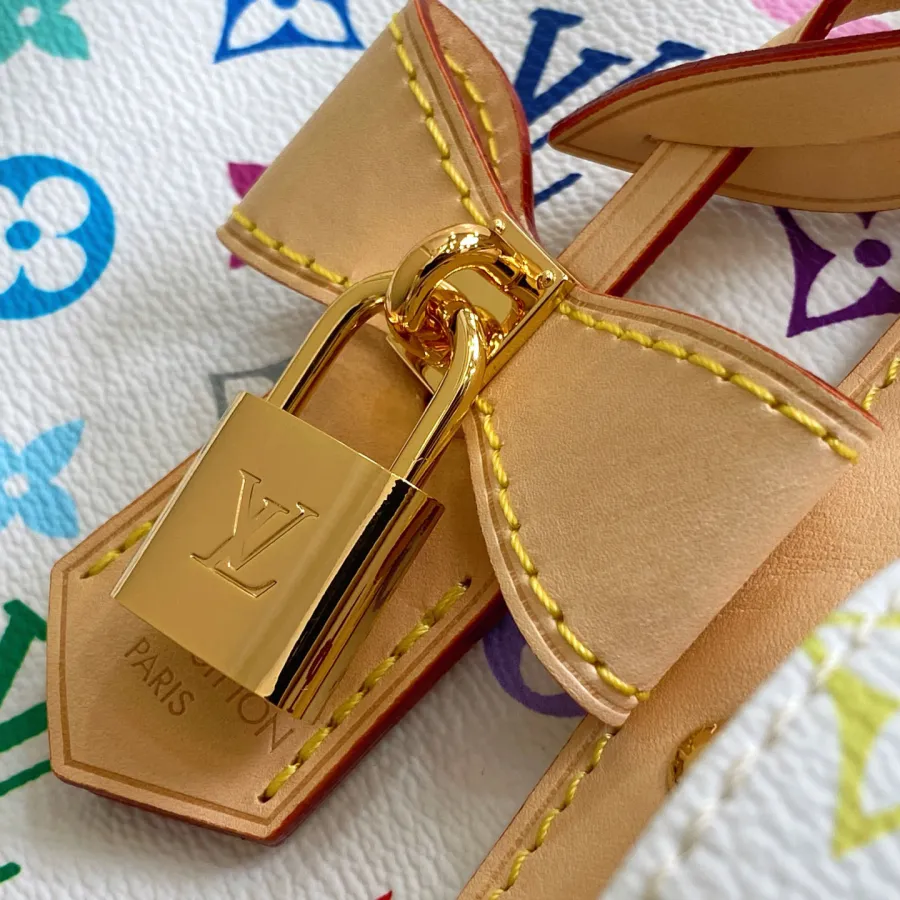 Louis Vuitton x Murakami Takashi Keepall Bandouliere 45 Multicolor Gold Hardware