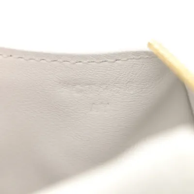 Hermès Mini Lindy 20 New White Taurillon Clemence Leather Gold Hardware