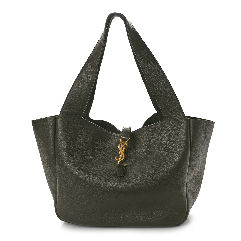 Saint Large Bea Tote Musk Grained Grained Deerskin Leather Aged Gold Hardware