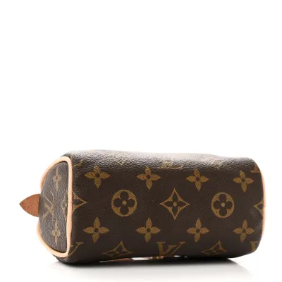 Louis Vuitton Mini Sac HL Speedy Monogram Canvas Brass Hardware