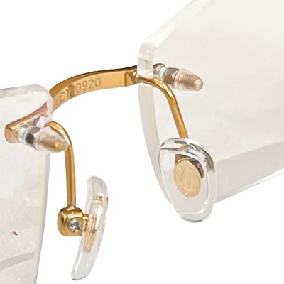 Cartier square frame glasses black gold/leopard gold/black/black silver color Size 53口18-140