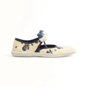 VALENTINO BAY BY BAY Ladies floral fabric ballet flats