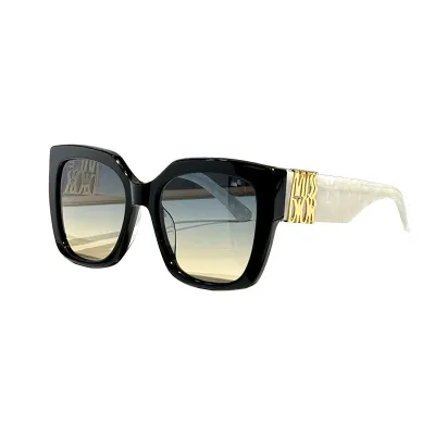 DIOR square frame glasses leopard brown/black purple/black tawny/black white/white/blue color Size 55口20-140