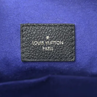 Louis Vuitton Maida Hobo MM Black Empreinte Leather Gold Hardware