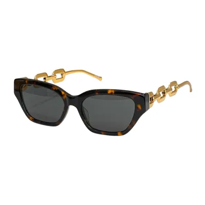 Louis Vuitton glasses silver/gold/black gold/leopard/white/blue/khaki color Size 54口19-145