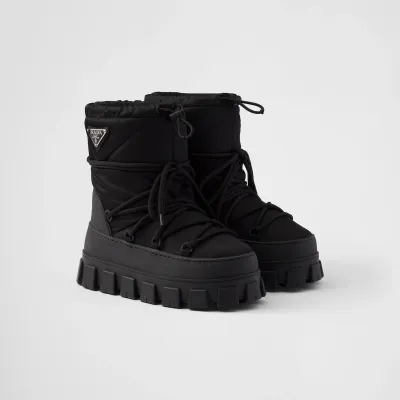 PRADA Re-nylon gabardine ski boots