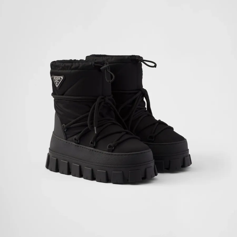 PRADA Re-nylon gabardine ski boots
